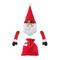 Glitzhome® 20" Jumbo Christmas Fabric Santa Ornament Set